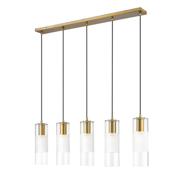 Z Lite Alton 5 Light Linear Chandelier 19