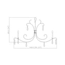Z Lite Amara 6 Light Chandelier 7