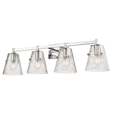 Z Lite Analia 4 Light Vanity Wall Sconce 9