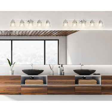 Z Lite Analia 5 Light Vanity Wall Sconce 13