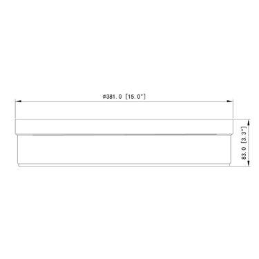 Z Lite Anders 1 Light Flush Mount 7