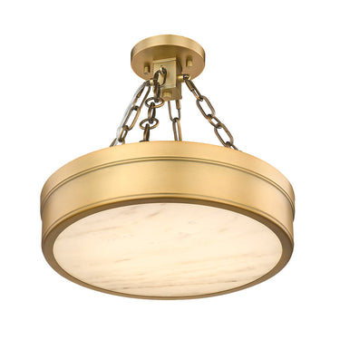 Z Lite Anders 1 Light Semi Flush Mount 10
