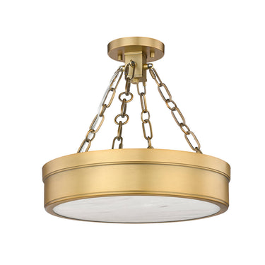 Z Lite Anders 1 Light Semi Flush Mount 12