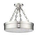 Z Lite Anders 1 Light Semi Flush Mount 4