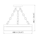 Z Lite Anders 1 Light Semi Flush Mount 7