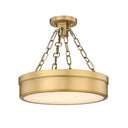 Z Lite Anders 1 Light Semi Flush Mount 8