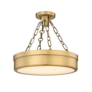 Z Lite Anders 1 Light Semi Flush Mount 8
