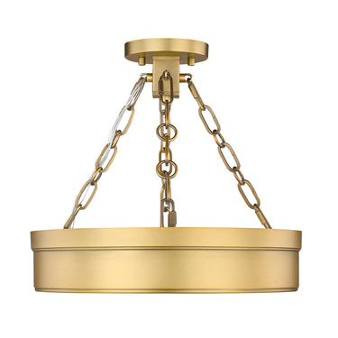 Z Lite Anders 1 Light Semi Flush Mount 9