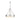 Z Lite Anders 3 Light 4" High Chandelier 
