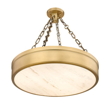 Z Lite Anders 3 Light Semi Flush Mount 10
