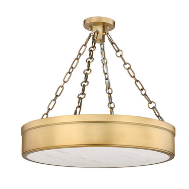 Z Lite Anders 3 Light Semi Flush Mount 12