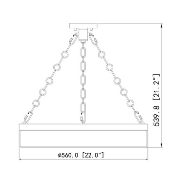 Z Lite Anders 3 Light Semi Flush Mount 7