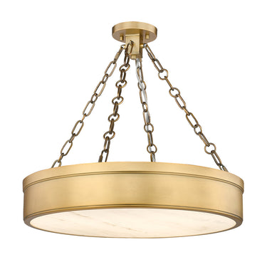 Z Lite Anders 3 Light Semi Flush Mount 8