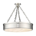 Z Lite Anders 3 Light Semi Flush Mount 
