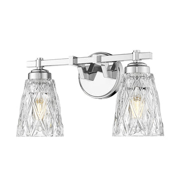 Z Lite Andree 2 Light Vanity Wall Sconce 8
