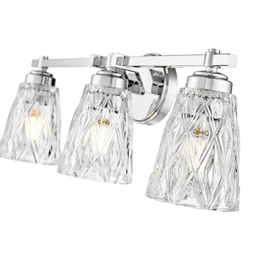 Z Lite Andree 3 Light Vanity Wall Sconce 11