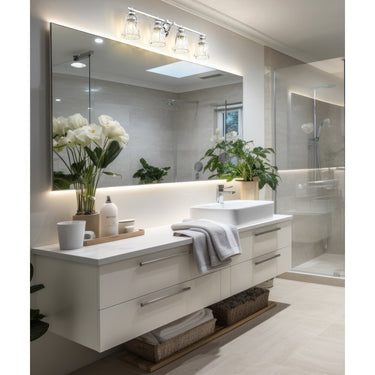 Z Lite Andree 4 Light Vanity Wall Sconce 13