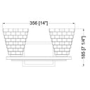 Z Lite Annalise 2 Light Vanity Wall Sconce 7