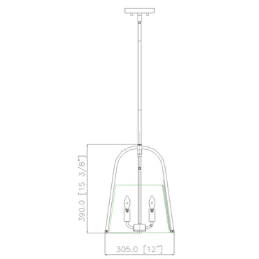 Z Lite Archis 3 Light Pendant 7