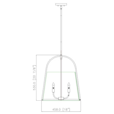 Z Lite Archis 5 Light Pendant 7