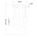 Z Lite Arden 11 Light Chandelier 7