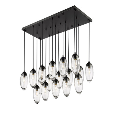 Z Lite Arden 17 Light Linear Chandelier 10