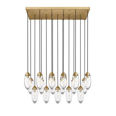 Z Lite Arden 17 Light Linear Chandelier 15