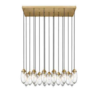 Z Lite Arden 17 Light Linear Chandelier 16