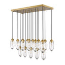 Z Lite Arden 17 Light Linear Chandelier 19