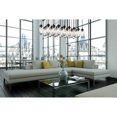 Z Lite Arden 23 Light Linear Chandelier 14