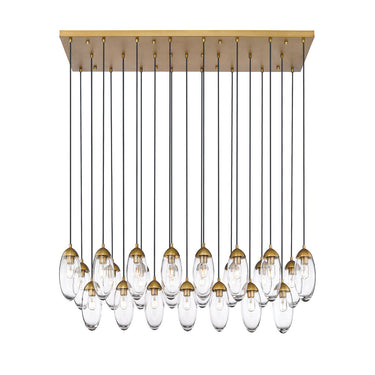 Z Lite Arden 23 Light Linear Chandelier 15