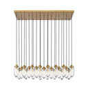 Z Lite Arden 23 Light Linear Chandelier 16