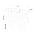 Z Lite Arden 23 Light Linear Chandelier 7