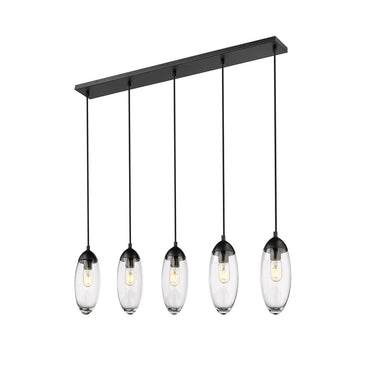 Z Lite Arden 5 Light Linear Chandelier 10