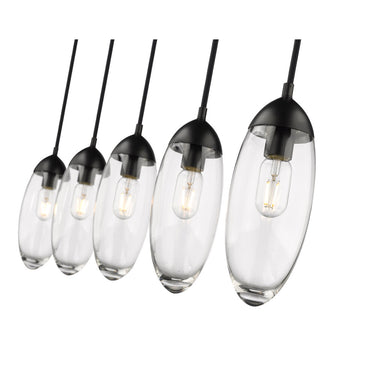 Z Lite Arden 5 Light Linear Chandelier 11