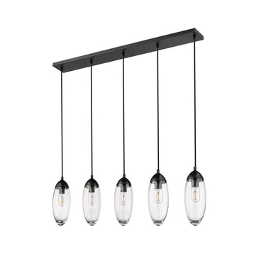 Z Lite Arden 5 Light Linear Chandelier 12
