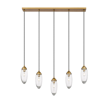 Z Lite Arden 5 Light Linear Chandelier 16