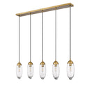 Z Lite Arden 5 Light Linear Chandelier 19