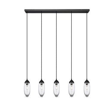 Z Lite Arden 5 Light Linear Chandelier 8