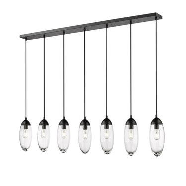 Z Lite Arden 7 Light Linear Chandelier 10