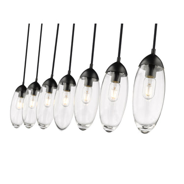 Z Lite Arden 7 Light Linear Chandelier 11