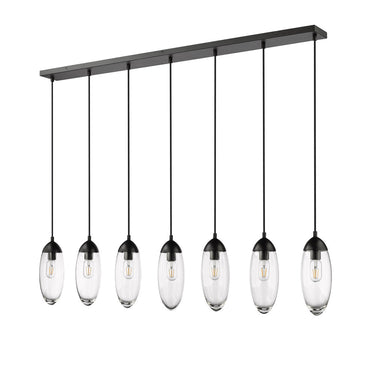 Z Lite Arden 7 Light Linear Chandelier 12