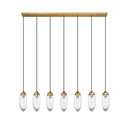 Z Lite Arden 7 Light Linear Chandelier 15