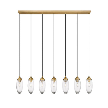 Z Lite Arden 7 Light Linear Chandelier 15
