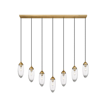 Z Lite Arden 7 Light Linear Chandelier 16