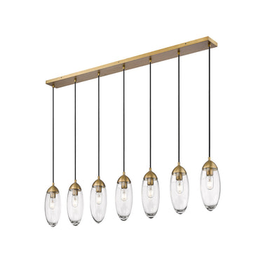 Z Lite Arden 7 Light Linear Chandelier 17