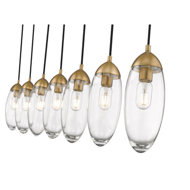 Z Lite Arden 7 Light Linear Chandelier 18