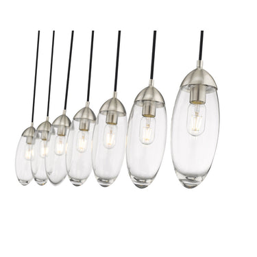 Z Lite Arden 7 Light Linear Chandelier 3