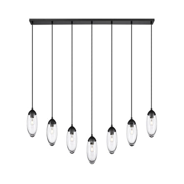 Z Lite Arden 7 Light Linear Chandelier 9