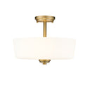 Z-Lite Arlington 3 Light Semi Flush Mount image 1